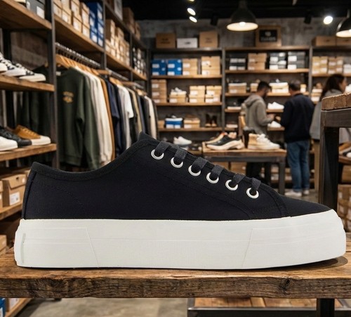 Vagabond teddie black canvas - black,