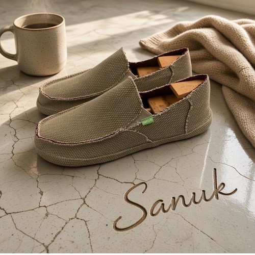 Sanuk vagabond mens tan woven - vagabond,