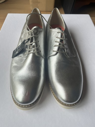 Vagabond silver shoes - silver, 40/7
